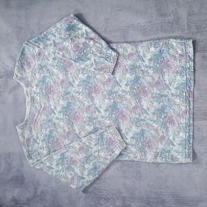 Vintage FLORAL PRINT Crewneck Sweater UNISEX